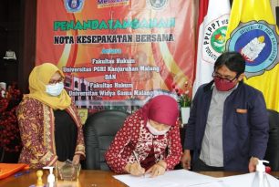 Fokus Pertukaran Pelajar, Fakultas Hukum Unikama Lakukan MoA dengan Universitas Widyagama Malang